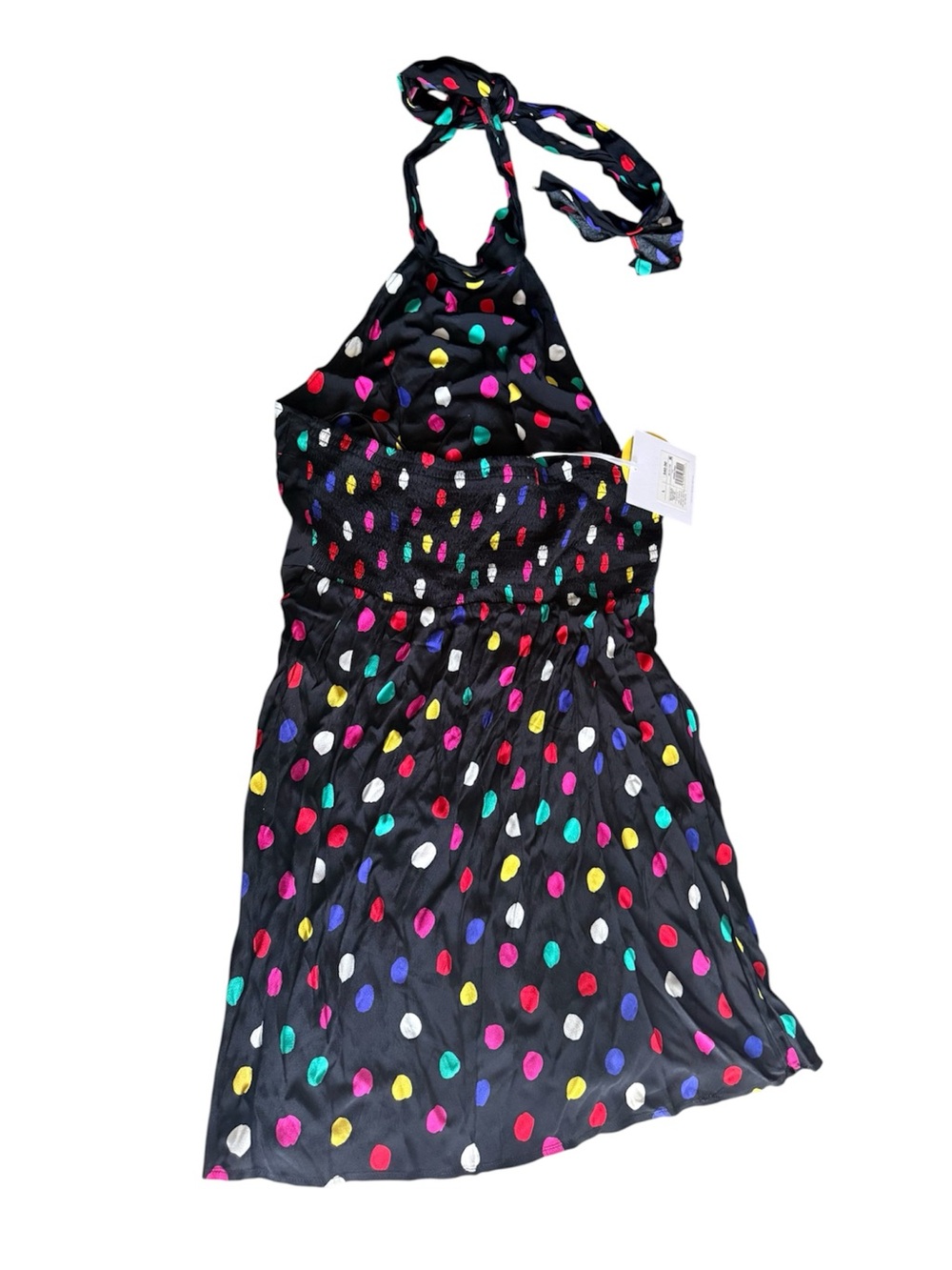 RIXO for Target Black Polka Dot Sleeveless Halter Dress .
Size L - Picture 5 of 13